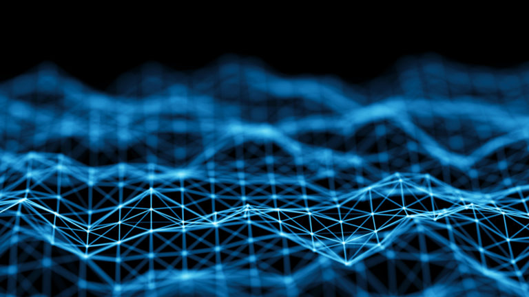 Data technology background